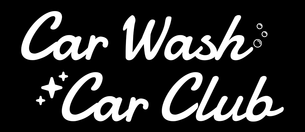 Car Wash Car Club Logo
